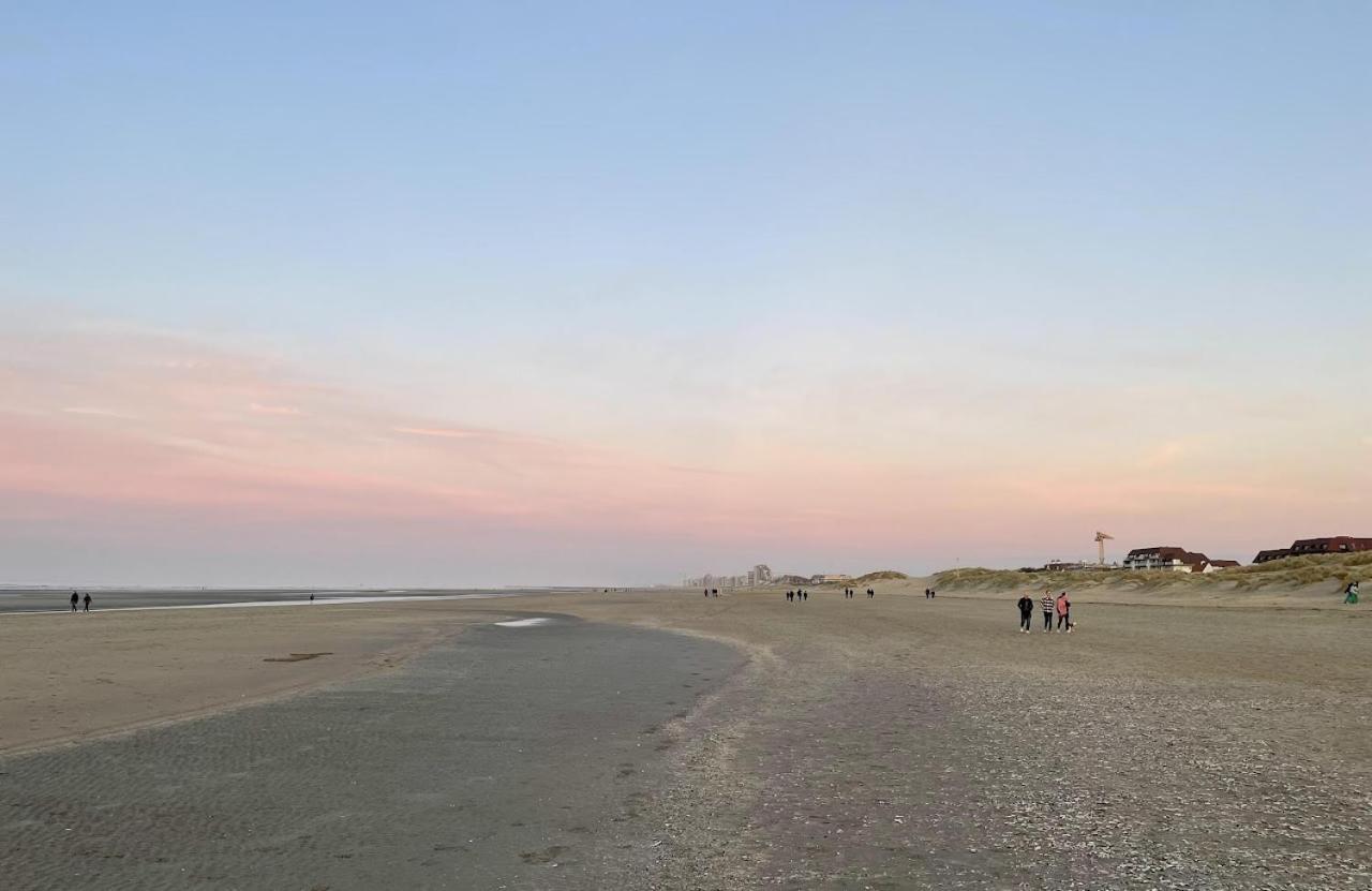 Moderne Studio Aan Het Strand In Oostduinkerke-Bad كوكسيجدي المظهر الخارجي الصورة